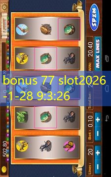 bonus 77 slot bonus 77 slot